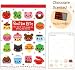 Q-Lia Smile Bit Chocolate Scented Double Memo Pad