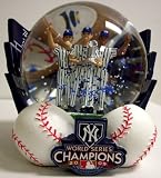 New York Yankees 2009 World Series Champions Snow Globe