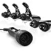 Le Beaute 5-in-1 Curling Iron and Wand Set - 5 Interchangeable Tourmaline Ceramic Barrels and Heat Protectant Glove Included: 2 Clipped, 3 Clipless 1/2 Inch To 1 1/2 Inch