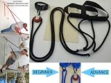 Rope In a Bag, 3/8" Rope Pulley Suspension Trainer, Black Derby Rope, Made in USA.