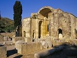 The 6th Century Agio Tito Byzantine Basilica at Gortyn, Gortyn, Island of Crete, Greece Photographic Poster Print by Marco Simoni, 12x9