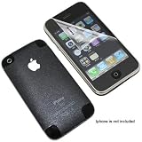 Clear Front & Back Screen Protector for iPhone 3GS