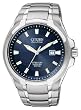 Citizen #BM7170-53L Men's Eco Drive Titanium Analog Blue Dial Watch