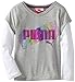 PUMA Little Girls' Little Girl Rainbow Logo Slider