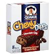 Quaker Chewy Dipps Granola Bars Chocolate Chip, 8-Count Box (Pack of 6)