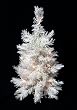 2' Pre-Lit White Artificial Christmas Tree - Clear Lights