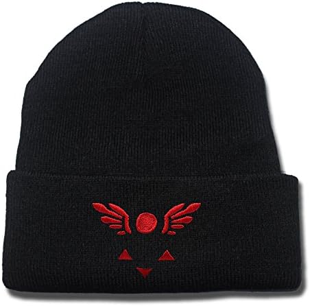 RHXING Undertale Symbol Delta Rune Beanie Unisex Embroidery Beanies Skullies Knitted Hats Skull Caps