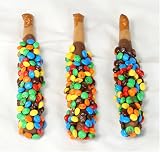 Ultimate's Milk Chocolate Caramel M&Ms Pretzel Rods - Set of 3
