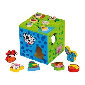 "2 in 1" Motor Skills Cube - 22 x 20 cm
