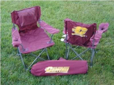 Central Michigan Chippewas Junior Youth Tailgate Chair - NCAA College Athletics