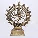 Brass Sculpture Hindu God Shiva Collectible Figurines 4.5 inches
