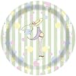 Design Design Nine Months Dinner Plate, 8-Count Packages (Pack of 4)