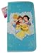 Disney Princess Themed Blue CD Case Featuring Belle, Cinderella, Snow White, Belle and Ariel