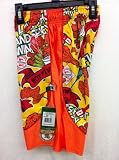 Flow Society Authentic Lacrosse Gear Lax Hot and Spicy Wings Dazzle Mesh Short Youth Small