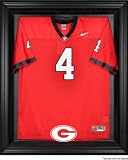 Georgia Bulldogs Black Framed Logo Jersey Display Case