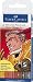 Faber-Castel PITT Artist Manga Brush Pens, Assorted Colors, 6-Pack