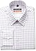 Geoffrey Beene Men's Fitted Check Point Collar Dress Shirt