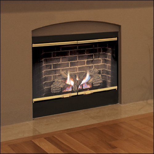 Majestic 400BBVNSC Black BBV 36 Slim Line Natural Gas Radiant Face B Vent Fireplace with Standing P 51RiS3dareL Majestic 400BBVNSC Black BBV 36 Slim Line Natural Gas Radiant Face B Vent Fireplace with Standing P
