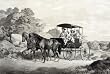 Life in the Country, The Morning Ride, by Currier & Ives, 1859 - 16x20-inch - Fine-Art-Quality Photographic Print of an Image from the Library of Congress Collection