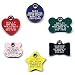 LuckyPet Durable Plastic Pet ID Tag - Outlasts Aluminum Tags for The Same Price - Custom Engraved - Small Pink Cat