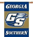NCAA Georgia Southern Eagles 2-Sided 28-by-40 inch House Banner with  Pole Sleeve