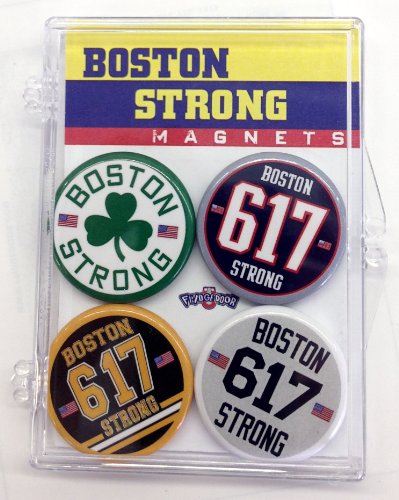 Boston Strong Teams 4-Piece Magnet Set
