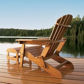 NeverPaint FauxWood Adirondack Chair by 