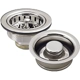 Buy Set of Polished Chrome Kitchen Sink Basket Strainer Drain & Garbage Disposal... by Bob's