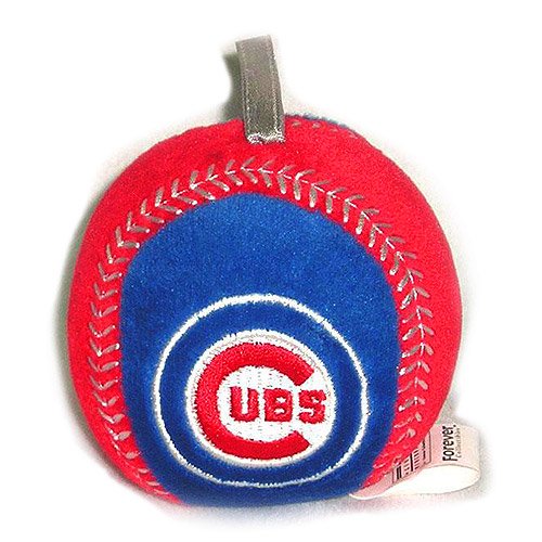 Forever Collectibles Chicago Cubs 2007 Plush Baseball Ornament