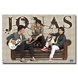 Jonas Brothers (Group on Couch) Music Poster Print - 22x34