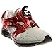 PUMA Men's Future Disc Lite Tech'd Out Running Shoes-Grey/High Risk Red-7.5
