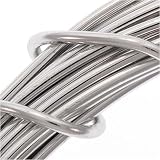 Aluminum Craft Wire Silver Color 12 Gauge 39 Feet (11.8 Meters)