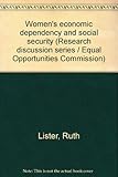 Women's economic dependency and social security