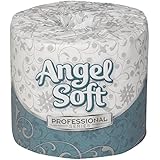 Georgia-Pacific Angel Soft Professional Series 16840 White 2-Ply Premium Embossed Bathroom Tissue