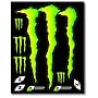 One Industries Monster Energy Decal Sheet - --/--