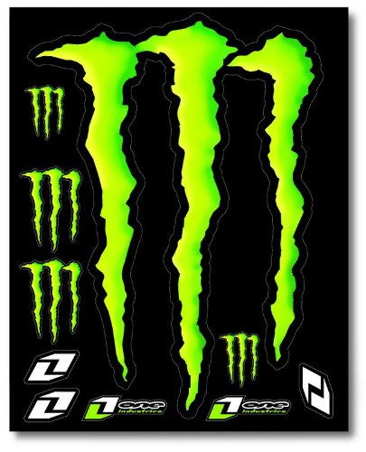 One Industries Monster Energy Decal Sheet - --/--