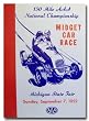 1952 Michigan State Fair Midget Racing Poster Print