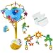 Tiny Love Nature's Serenade Mobile with Sunny Stroll Arch in Yellow and The First Years 2 Pack No Scratch Mitts Baby Bundle
