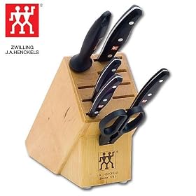 J.A. Henckels Twin Signature 7-Piece Knife Block Set