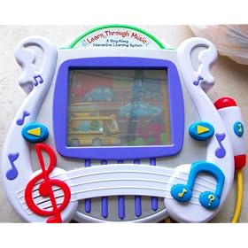 Fisher Price Learn Through Music Learning System with Barney Cartridge by