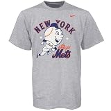 Nike New York Mets Ash Youth Mascot T-shirt