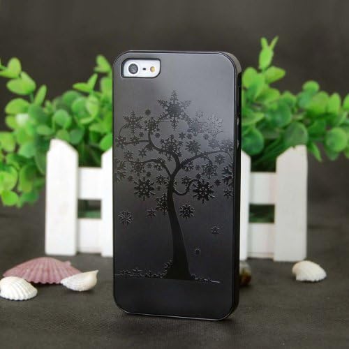 WINKBL ® Luxurious Aluminum Metal Protection Case Cover Skin for iphone 5 (Black Tree)