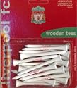 OFFICIAL LIVERPOOL F.C. 20 WOODEN GOLF TEES