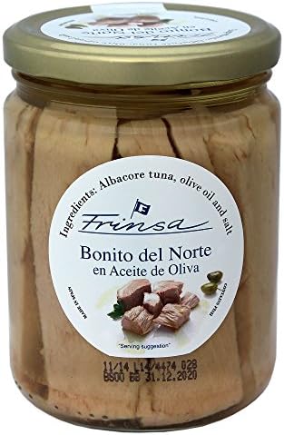 Benito del Norte (White Tuna) in Olive Oil Jar 14oz (400gm), 1 Per Case
