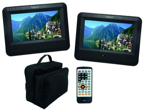 Marquant mobiler DVD-Player MCDKIT15 2x18cm Display USB