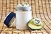 Stainless Steel Insulated Food Lunch Jar, Wide Mouth, Vacuum Keeps Food Hot or Cold, Blue, 400ml
