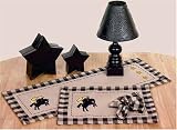 Ropin' and Ridin' Set of 6 Check Napkins