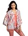 KUT from the Kloth Women's Lizzy Cape Jacket, Dark Coral, Medium