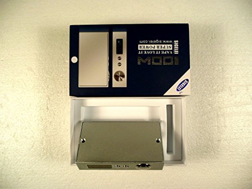 Brand New / Seal Sigelei 100% genuine 100W Mod V2 Super power MOD 100 watt BOX Mod Silver Authorized Sigelei Retailer Surplusconnection