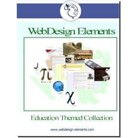 Education Web Design Elements - Templates, Logos, as well as Photos